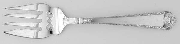 Windsor (Silverplate) Small Solid Cold Meat Serving Fork by Birks Silver