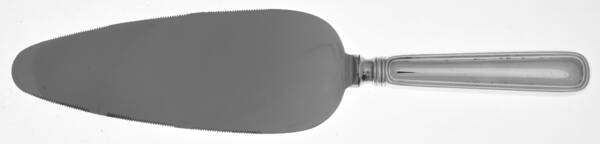 York (Silverplate, No Monograms) Pie Server with Stainless Blade by Birks Silver