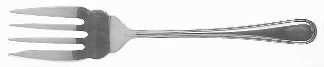 York (Silverplate, No Monograms) Individual Salad Fork by Birks Silver