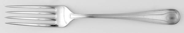 York (Silverplate, Monograms) Fork