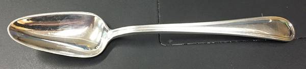 York (Silverplate, No Monograms) Fruit/Orange Spoon