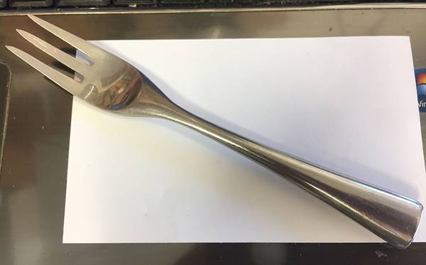 BLF1 (STAINLESS) Short Handle Pickle/Olive Fork