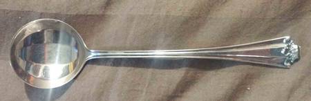 NO 1 (Sterling, 1914) Round Bowl Soup Spoon (Cream Soup)