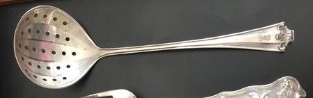 NO 1 (Sterling, 1914) Large Sugar Sifter