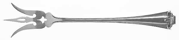 NO 1 (Sterling, 1914) Large Lettuce Serving Fork