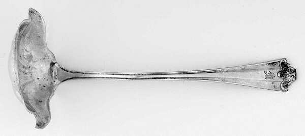 NO 1 (Sterling, 1914) Ladle-Cream/Solid Piece-Small