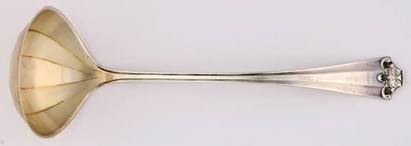 NO 1 (Sterling, 1914) Solid Piece Cream Ladle