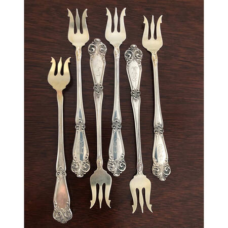 BMS1 (STERLING) Oyster Fork