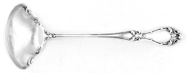 BMS2 (Sterling) Solid Piece Cream Ladle