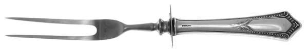 BMS7 (STERLING) Small Steak Carving Fork with Stainless Prongs