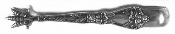 Poppy (Sterling) Sugar Tongs