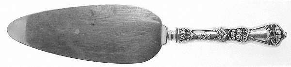 Poppy (Sterling) Pie Server with Silverplate Blade