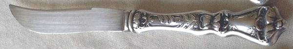 Poppy (Sterling) Individual Fruit Knife with Silverplate Blade