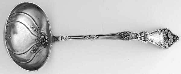 Poppy (Sterling) Solid Gravy Ladle