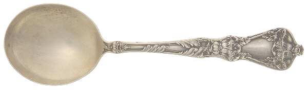 Poppy (Sterling) Small Short Handle Chocolate Spoon