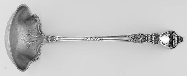 Poppy (Sterling) Oyster Ladle Solid Piece