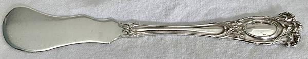 BMS9 (STERLING) Flat Handle Butter Spreader