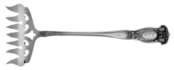 BMS9 (STERLING) Large Solid Tined Sardine Serving Fork