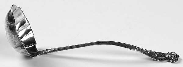 BMS9 (STERLING) Solid Piece Cream Ladle