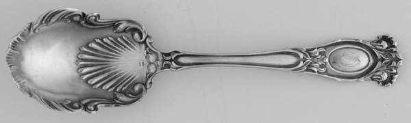 BMS9 (STERLING) Sugar Shell Spoon