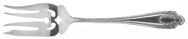 Bridal Wreath (Sterling, 1915) Individual Salad Fork