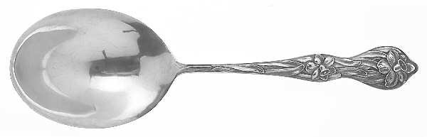Daffodil (Sterling, 1900) Small Solid Berry/Casserole Spoon