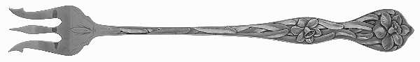 Daffodil (Sterling, 1900) Cocktail/Seafood Fork