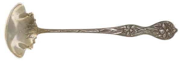Daffodil (Sterling, 1900) Solid Piece Cream Ladle