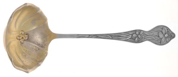 Daffodil (Sterling, 1900) Gravy Ladle with Shell Bowl