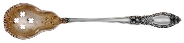 Lady Clare (Sterling, 1914) Pierced Bowl Short Handle Olive Spoon