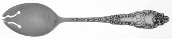 Lafayette (Sterling, 1898) Bright Cut Ice Cream Fork