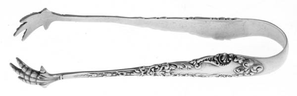 Lafayette (Sterling, 1898) Small Sugar Tongs