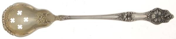 Landers No. 2 (Sterling, 1900, No Monograms) Relish Spoon