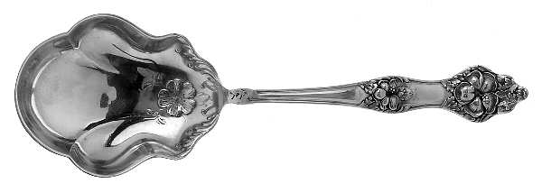 Landers No. 2 (Sterling, 1900, No Monograms) Small Solid Berry/Casserole Spoon