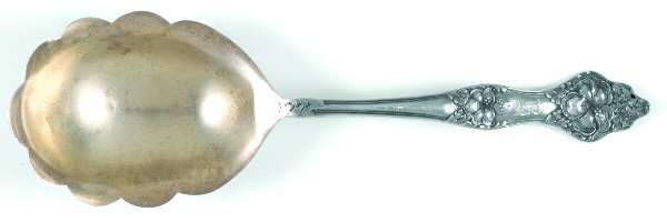 Landers No. 2 (Sterling, 1900, No Monograms) Large Solid Berry/Casserole Spoon