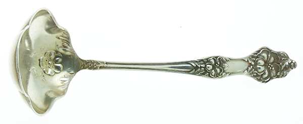 Landers No. 2 (Sterling, 1900, No Monograms) Solid Piece Cream Ladle