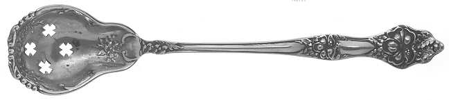 Landers No. 2 (Sterling, 1900, No Monograms) Relish Spoon