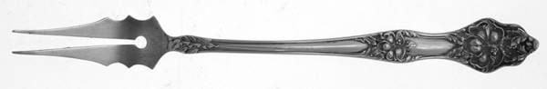 Landers No. 2 (Sterling, 1900, No Monograms) Olive Fork