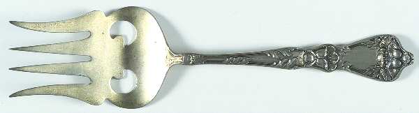 Landers No. 2 (Sterling, 1900, No Monograms) Large Chipped Beef Fork