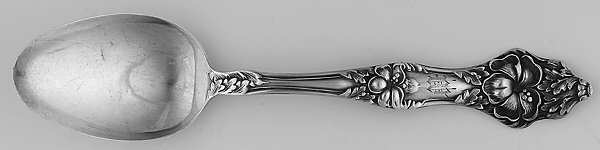 Landers No. 2 (Sterling, 1900, No Monograms) Five O'Clock Teaspoon