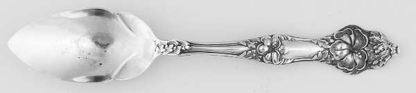 Landers No. 2 (Sterling, 1900, No Monograms) Fruit/Orange Spoon