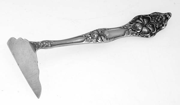 Landers No. 2 (Sterling, 1900, No Monograms) Food Pusher Solid