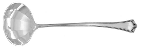 Roanoke (Sterling, 1918, No Monograms) Solid Piece Cream Ladle