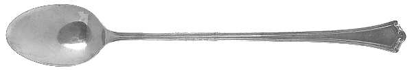 Roanoke (Sterling, 1918, No Monograms) Iced Tea Spoon