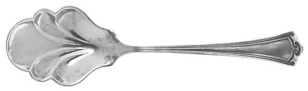 Roanoke (Sterling, 1918, No Monograms) Sugar Shell Spoon