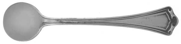 Roanoke (Sterling, 1918, No Monograms) Individual Salt Spoon