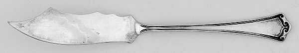 Roanoke (Sterling, 1918, No Monograms) Flat Handle Master Butter Knife