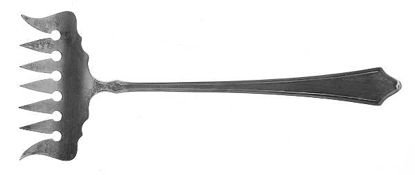 Roger Williams (Sterling, 1918) Bacon Fork (All Solid Piece)
