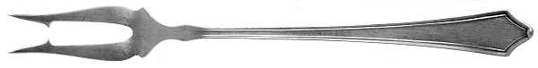 Roger Williams (Sterling, 1918) Short Handle Pickle/Olive Fork
