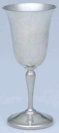 Colonial (Pewter, Hollowware) Wine Goblet